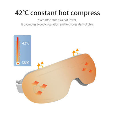 Massageur de soins oculaires à compression à chaud pour le massage oculaire électrique intelligent