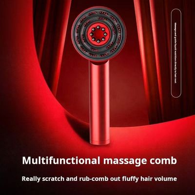 Appareil de massage par vibration de la lumière rouge argentée pour la croissance des cheveux et la santé du cuir chevelu