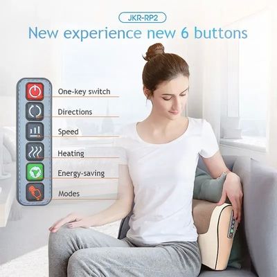 Meilleur coussin de massage Shiatsu à chaleur infrarouge avec batterie de 500 mAh