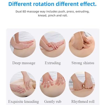 Meilleur coussin de massage Shiatsu à chaleur infrarouge avec batterie de 500 mAh