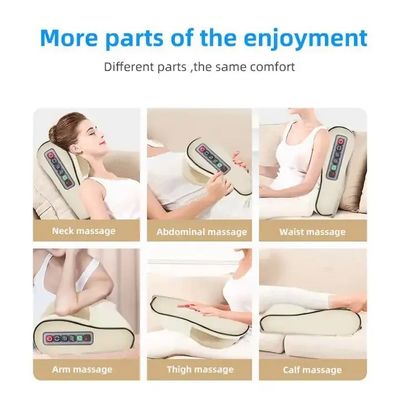 Meilleur coussin de massage Shiatsu à chaleur infrarouge avec batterie de 500 mAh