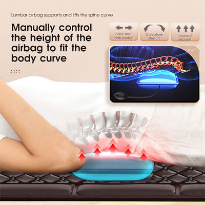 Coussin de matelas de massage du cou du corps et des pieds intelligent avec vibration et chauffage