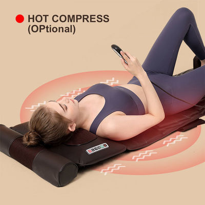 Coussin de matelas de massage du cou du corps et des pieds intelligent avec vibration et chauffage