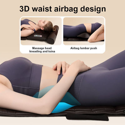Coussin de matelas de massage du cou du corps et des pieds intelligent avec vibration et chauffage