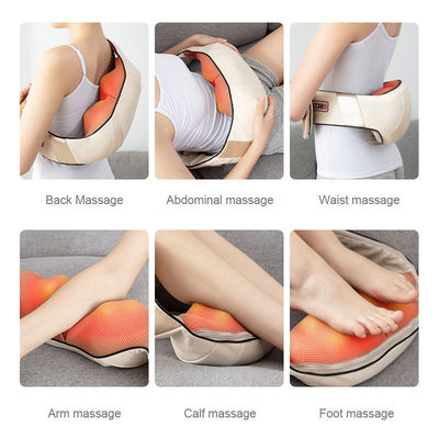 Coussin de massage en forme de U avec chauffage et physiothérapie infrarouge