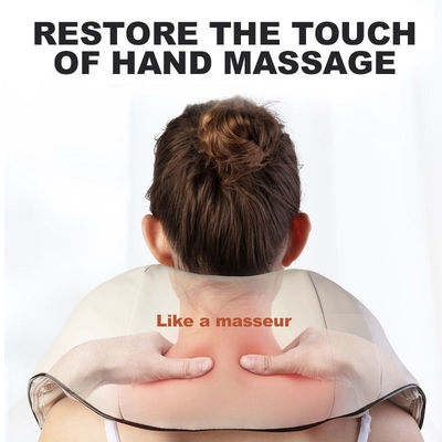 Coussin de massage en forme de U avec chauffage et physiothérapie infrarouge
