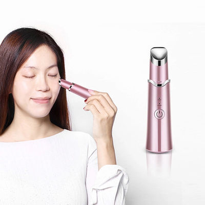 Massage électrique degré de beauté chauffé sac oculaire élimination des rides RF masseur oculaire stylo