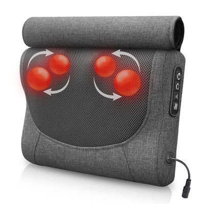 Nœuds de massage flexibles Cou et dos oreiller de masseur avec option de couleur personnalisée