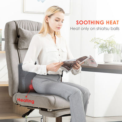 Nœuds de massage flexibles Cou et dos oreiller de masseur avec option de couleur personnalisée