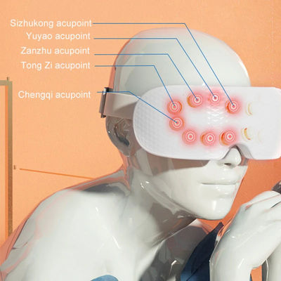 16 Contacts de massage en silicone Massage électrique pour les yeux reposés et rechargés