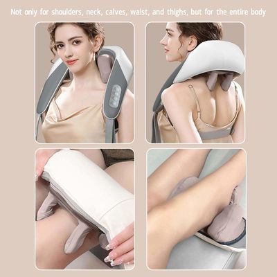 Appareil de massage du cou en forme de U Shiatsu Résistance à la fatigue Relaxation par chauffage du col