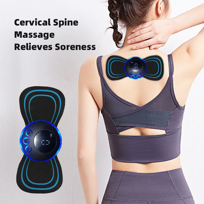 Contrôle manuel noir Conception portable 4 têtes Masseur de cou Massage de voiture oreiller Masseur de cou