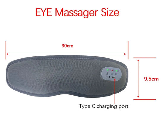 Contrôle tactile intégré à batterie Massage oculaire Physiothérapie infrarouge pour soulager la fatigue