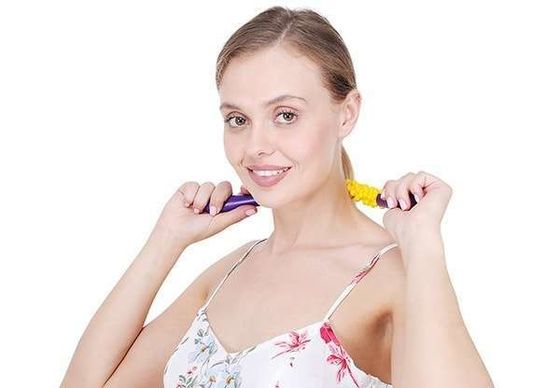 Massageur de cou en plastique recyclable pour une relaxation personnalisée