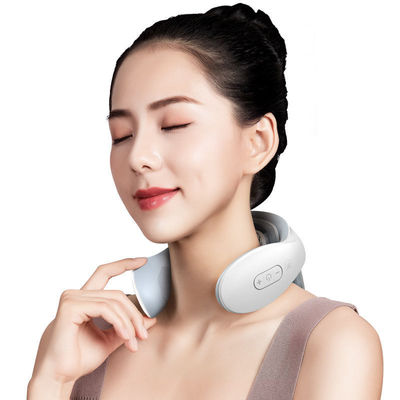 0.5 kg Masseur électrique de cou et d'épaule en forme de U sans fil intelligent de voyage personnalisé avec patch chauffant