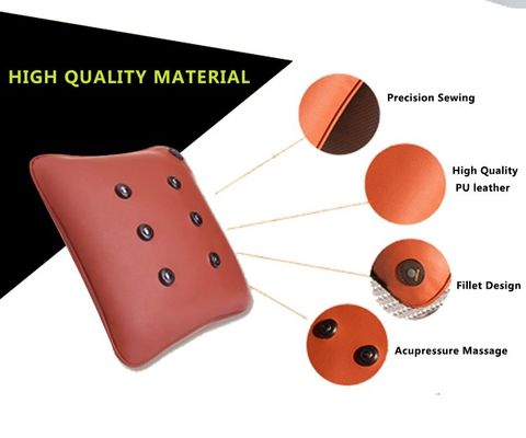 Massageur de cou reposant sur l'épaule 8W fonctionnant à la batterie Coussin de massage vibrant