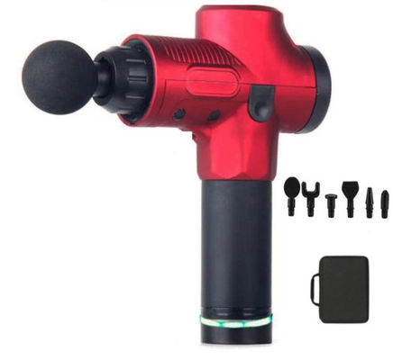 Pistolet électrique à vibration profonde pour le massage des tissus fasciaux musculaires avec poignée de gel de silice nano