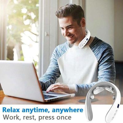 Massage du cou avec fonction de physiothérapie infrarouge