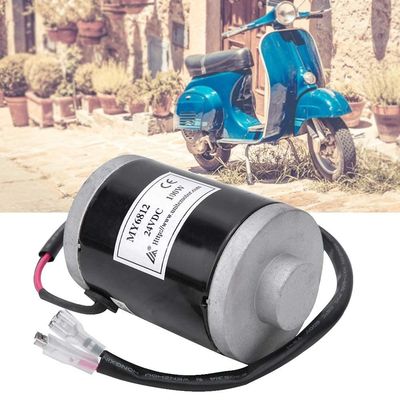 Véhicule électrique scooter contrôleur de vélo électrique moteur brossé 24V 100w haute vitesse avec poulie de ceinture