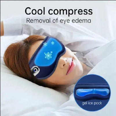 Masseur oculaire sans fil de 18 minutes, appareil de vibration intelligent avec compression d'air et chaleur
