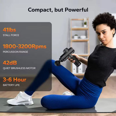 12 vitesses Contrôle du temps des vibrations Masseur pour le fitness et la relaxation musculaire