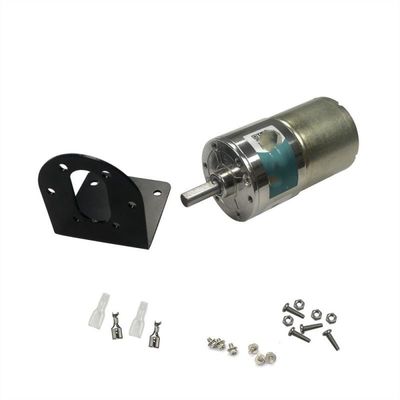 37 mm de diamètre boîte de vitesses Grand moteur de réduction de couple Durable pour une longue période 12V 150rpm