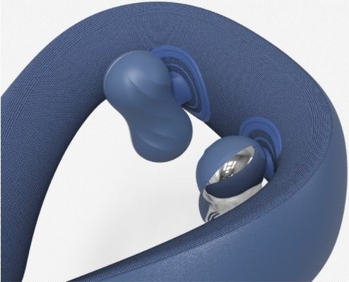 Masseur électrique de cou en forme de U pour soulager les douleurs au cou et à l'épaule