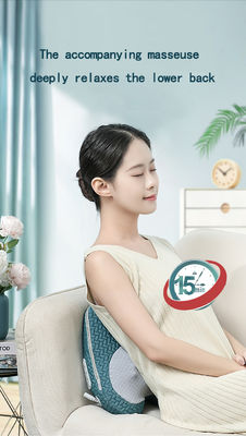Capacité de batterie 2000 mAh Coussin de massage Shiatsu pour le cou et le corps avec fonction de chaleur