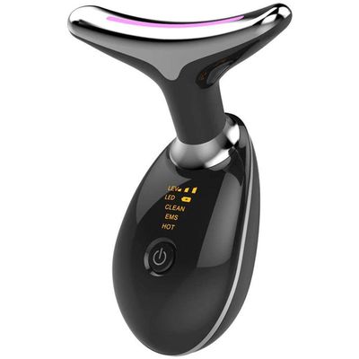 Massageur électrique sur le cou en forme de V avec photothérapie et vibration chauffante