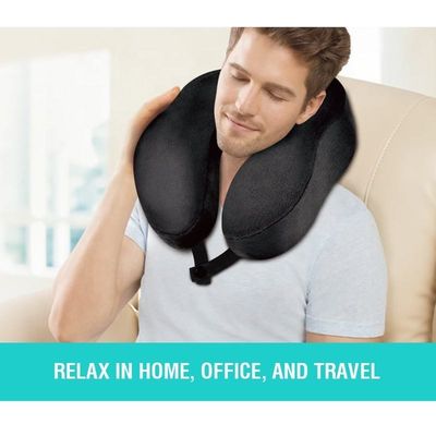 YLP-2115 Massageur de cou noir relaxant Fonction de physiothérapie infrarouge