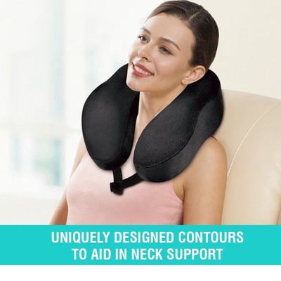 YLP-2115 Massageur de cou noir relaxant Fonction de physiothérapie infrarouge