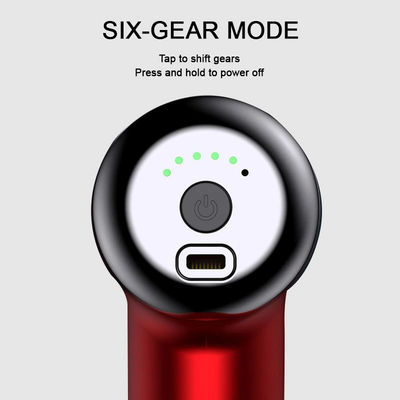 Pistolet de massage de poche rechargeable avec 4 à 8 heures de charge et style de massage corporel