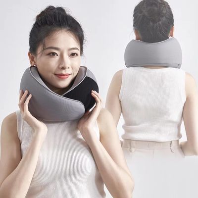 Fysiothérapie par infrarouge refroidissement en forme de U coussin de cou de voyage pour l'avion mousse de mémoire