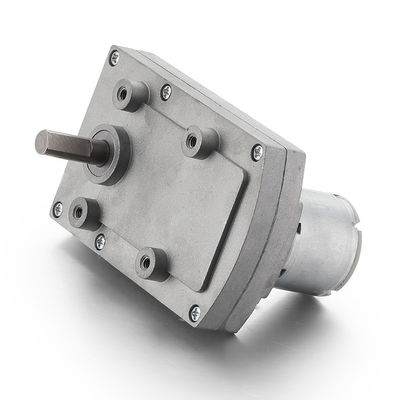 Moteur CC à alimentation directe de 24 v 32 mm avec boîtier argenté et faible niveau sonore de 75 dB