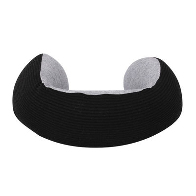 Massage relaxant en forme de U Mousse de mémoire Coussin de cou de voyage avec une capacité de batterie de 2000 mAh