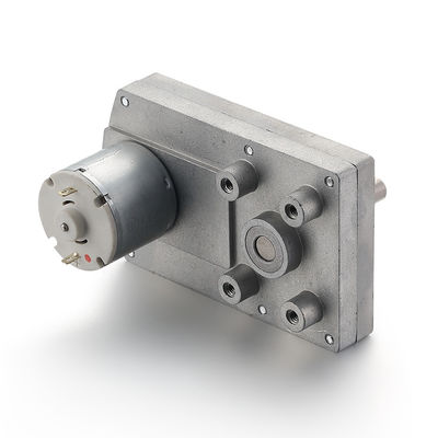 Moteur CC à alimentation directe de 24 v 32 mm avec boîtier argenté et faible niveau sonore de 75 dB