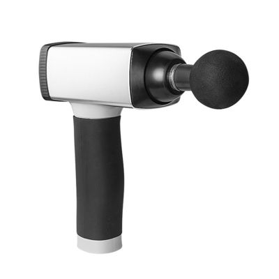 Machine à vibration de massage corporel Mini pistolet de massage avec 5 niveaux et 4 têtes de massage