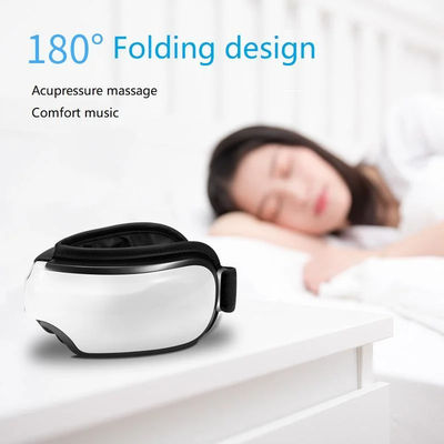 Massageur oculaire électrique chauffé à domicile avec vibration thermique et radiofonique