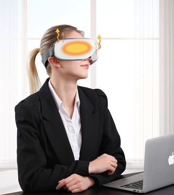 Masseur intelligent pour les soins de la peau des yeux à rotation de 360 degrés et technologie de lumière rouge avancée