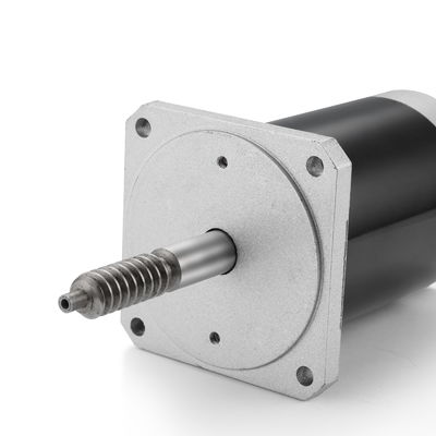 Moteur à courant continu à brossage de 24 V et 100 W réglable pour les machines industrielles noires