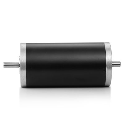 Diamètre 63 mm Magnéte permanent à couple élevé moteur CC brossé 1 kg
