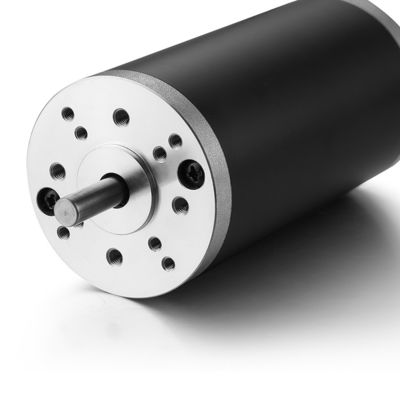 Diamètre 63 mm Magnéte permanent à couple élevé moteur CC brossé 1 kg