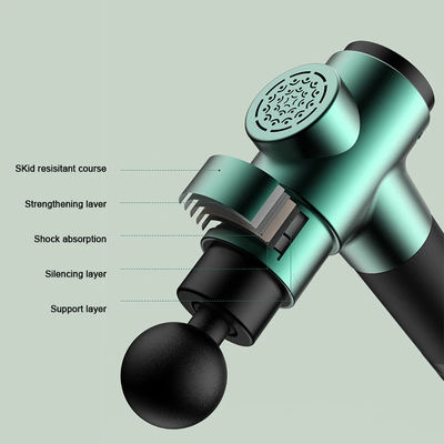 Pistolet de massage mini couleur personnalisé 5 fichiers réglables pour le massage musculaire des tissus profonds
