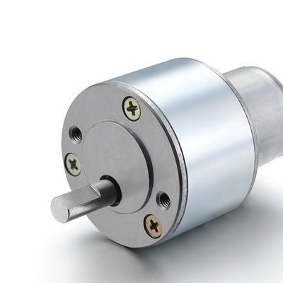 Arbre de type D Arbre à couple élevé bas RPM 6v 12v Moteurs à engrenages à courant continu à brosse avec réglage de vitesse