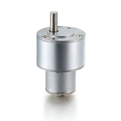 Arbre de type D Arbre à couple élevé bas RPM 6v 12v Moteurs à engrenages à courant continu à brosse avec réglage de vitesse