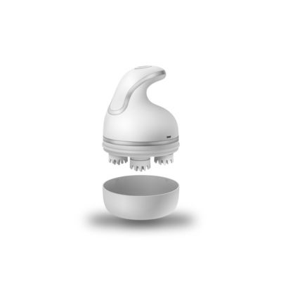 Instrument de massage de la tête intelligent pour le massage électrique du cuir chevelu et du cou 10X10X9 cm