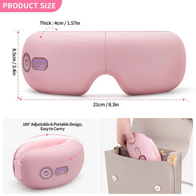 Découvrez la relaxation ultime avec le massager oculaire à chaleur et micro-choc
