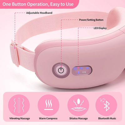 Découvrez la relaxation ultime avec le massager oculaire à chaleur et micro-choc