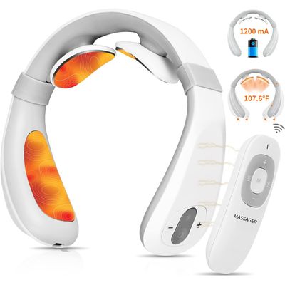 Mini-massageur de cou électrique innovant avec télécommande intelligente 18.5X17X6.5 cm