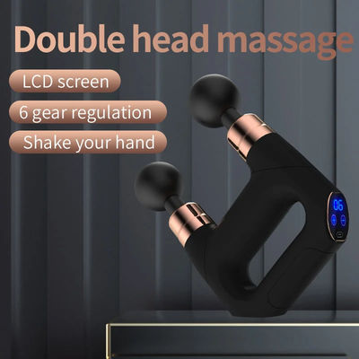 Fonction de contrôle du temps Massageur électrique à double tête pour la récupération et la relaxation musculaires